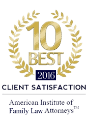 American Institute of Family Law Attorneys 10 Best Client Satisfaction 2016