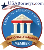 USAttorneys.com Criminal Defense Lawyer Nationally Ranked Member